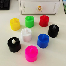 彩壳电子蜡烛灯生日结婚派对浪漫氛围灯摆件LED灯仿真电子蜡烛灯