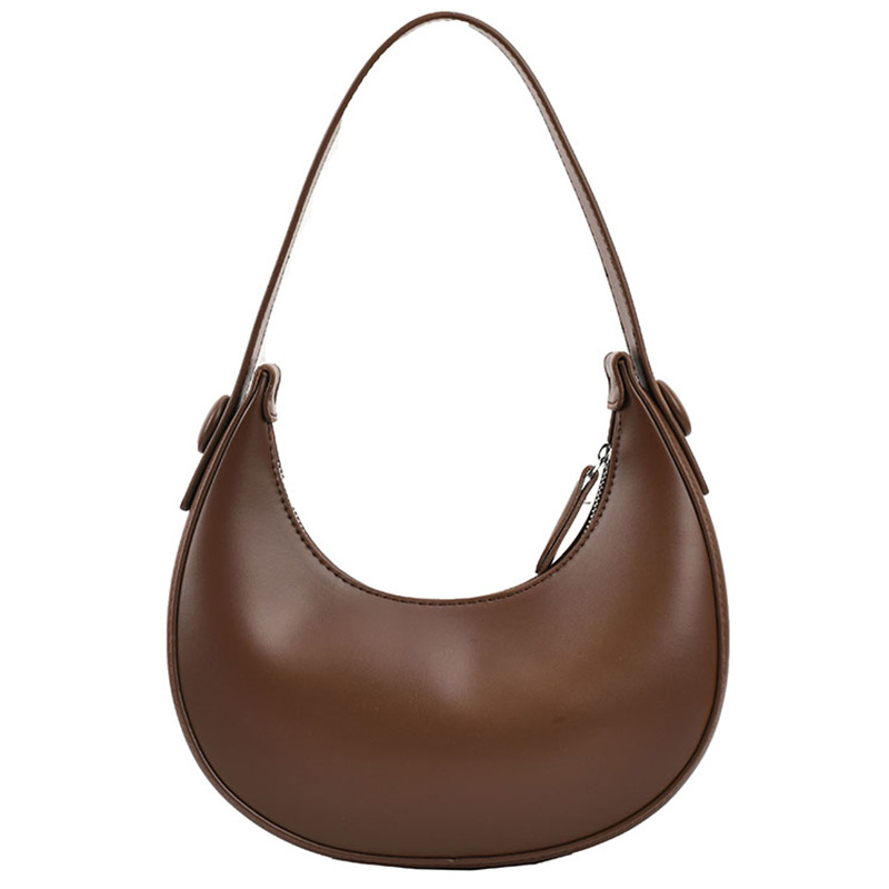 French Niche Women's Underarm Bag 2026 Autumn/Winter New Single Shoulder Bag Versatile High-End Texture Fashion Baguette Bag - Thumbnail 5