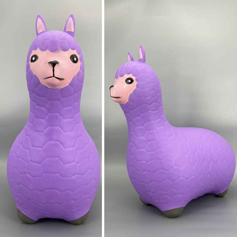 Juguetes de caballo de salto para niños patio de recreo de ranas indoor facilidades de parque de atracciones ranas saltar caballo de salto equipos pequeños al aire libre