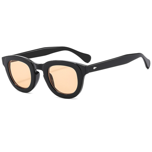 Elegant versatile 3789 meters nail European and American Korean version anti-blue light flat lens minority spicy girl anti-ultraviolet sunglasses 