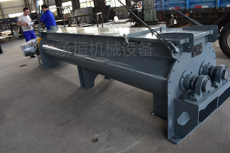 化工热塑性塑料搅拌机双轴桨叶无重力混合机