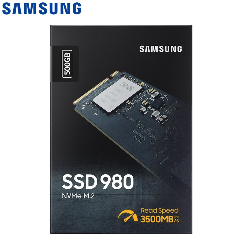 三星980 250G/500G/1TB M.2固态硬盘适用台式机电脑PCIe接口SSD