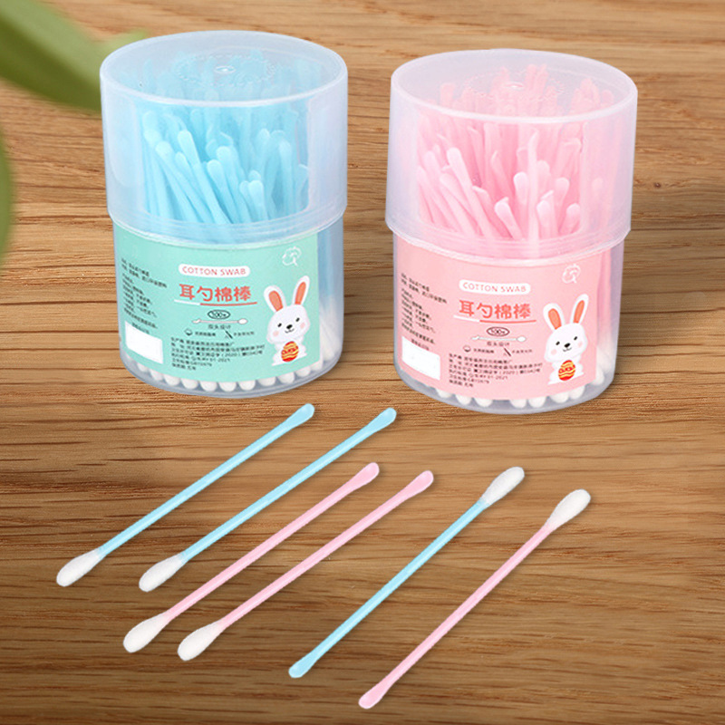 Double-sided cotton swabs