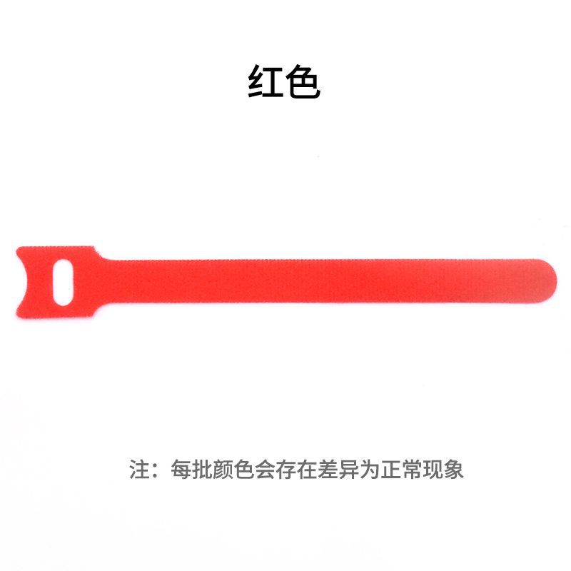 Cinta de gestión de cables de alambre de almacenamiento de cable de Velcro espalda con espalda