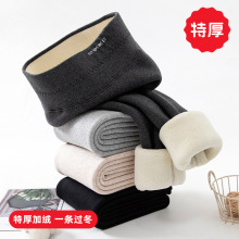 儿童特厚加绒打底裤冬季女童纯棉加厚裤子中大童高腰保暖棉裤a类