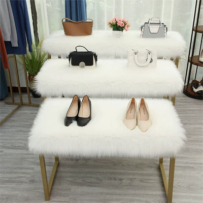 Round Foot Mat, Bedroom Entry Carpet, Living Room Light Luxury Chinese Door Mat, Entrance Carpet, Bedroom Full Carpet, Coffee Table (Car Carpet) - whitepearl-white-50100cm