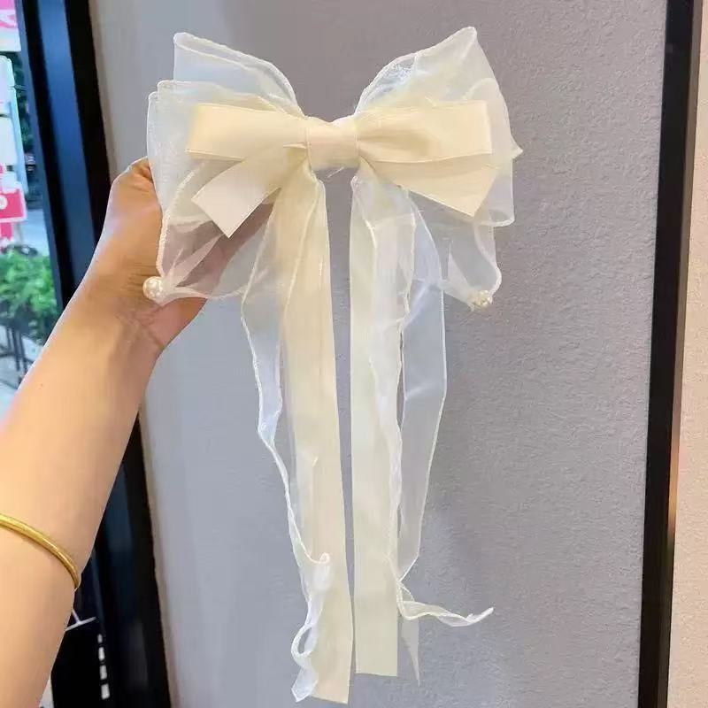 0047m 화이트 스프링 클립