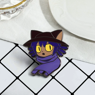 Neon Enamel Pin Role-Playing Yaxa sancaqları