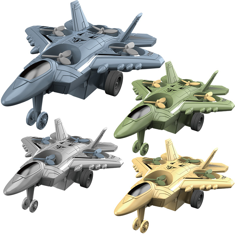 Avión de combate inercial transfronterizo para niños, simulación de juguete, rotación en espiral, modelo 360, avión militar, coche de acrobacias al por mayor