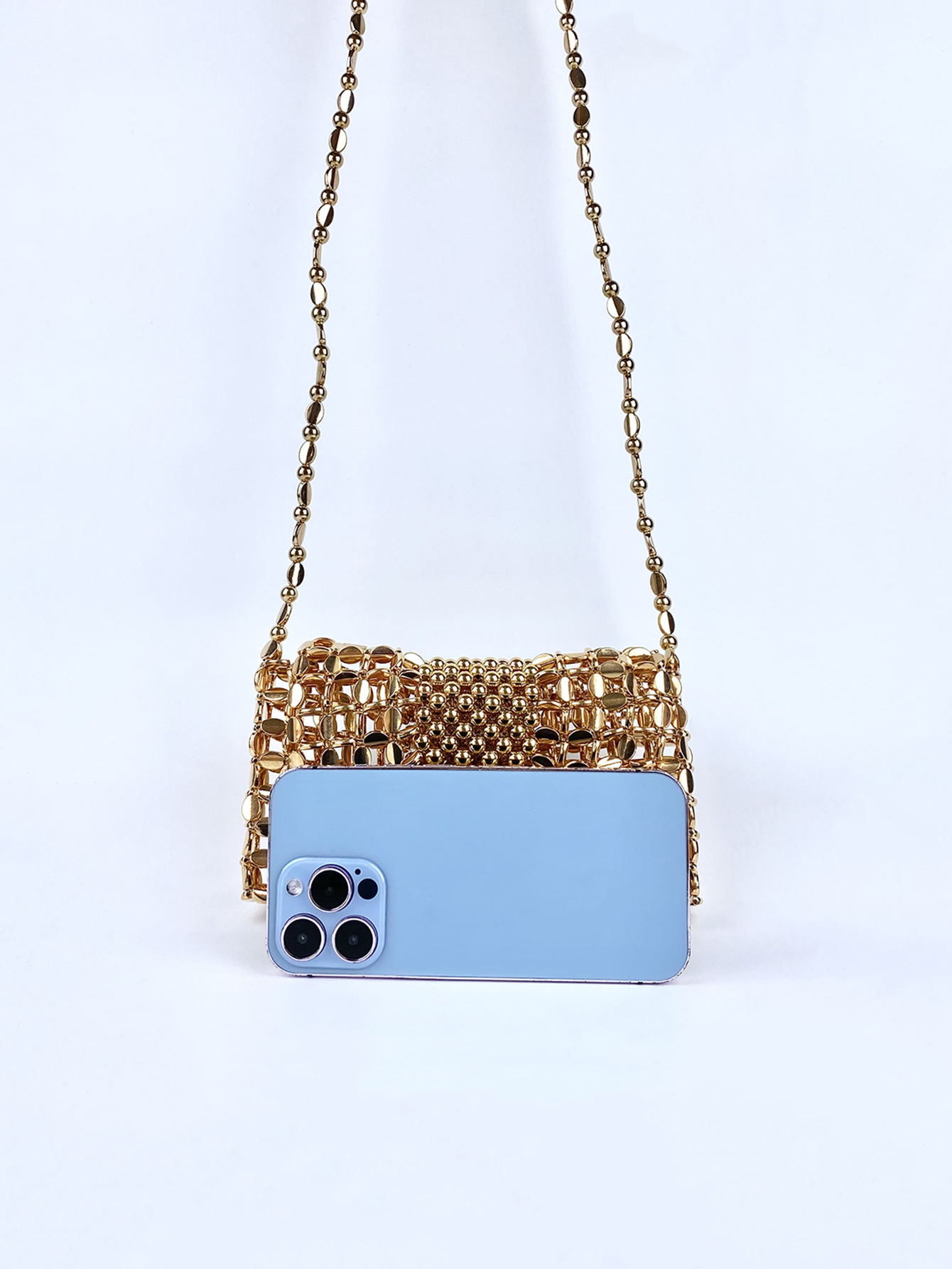 127g Weight Beading, Hollow Fashion Element Flip Cover Closure Type Chain Strap Type Straw Bag Bags Type Travel, Daily, Street Occasion Acrylic Material New Year Festival Solid Color Pattern All Seasons Season Women's Gender Elegant, Streetwear Style Square Shape Medium Size Women's Medium Arylic Solid Color Elegant Streetwear Beading Hollow Square Flip Cover Straw Bag 3