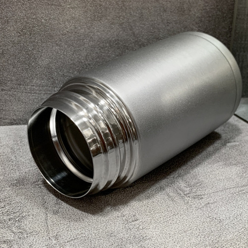 Mini and Compact Insulated Cup for Men, Simple Sand-Smooth Texture, Tea Separating Tea Water Cup, Portable