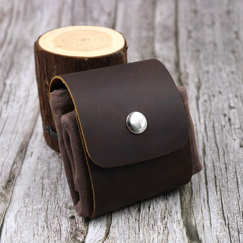 真皮帆布采摘袋