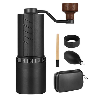 Hand-Cranked Coffee Grinder with External Adjustment Coffee Machine Steel Core 5-Star Household Coffee Grinder Outdoor Portable Coffee Grinder