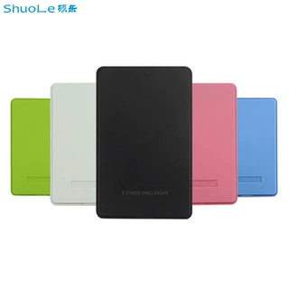 硬盘盒深圳工厂2.5寸免工具安装USB2.0串口SATA外置移动硬盘盒
