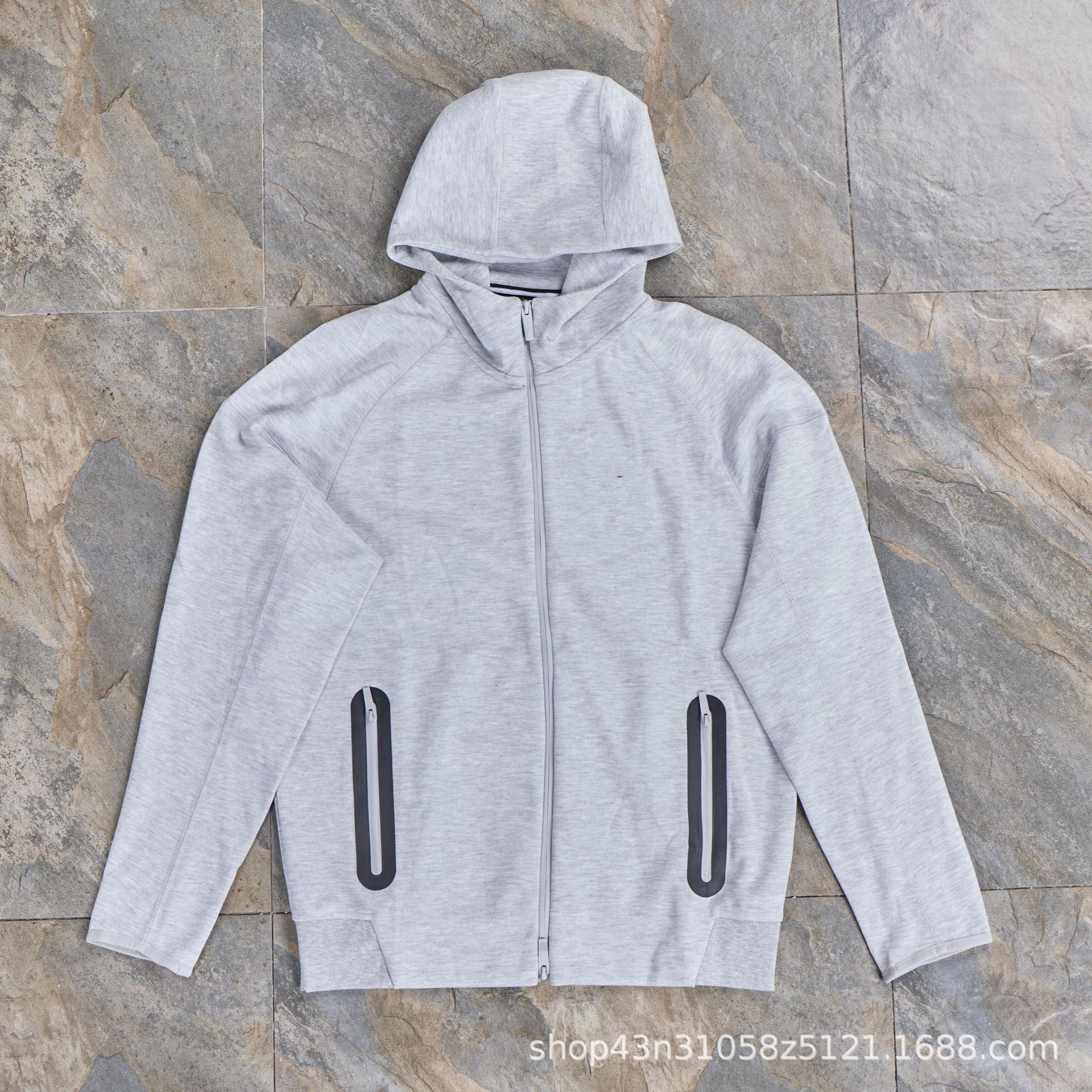 Chaqueta de cuatro estaciones para hombres, ropa de abrigo de tejer y pantalones cálidos, traje deportivo de corte tridimensional