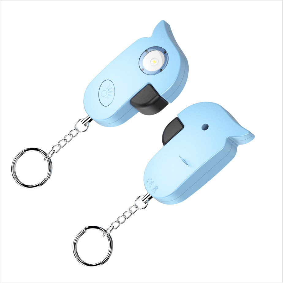 Alarma Personal en Forma de Pájaro con Llavero 130 dB Con Luz LED para Autodefensa image 5