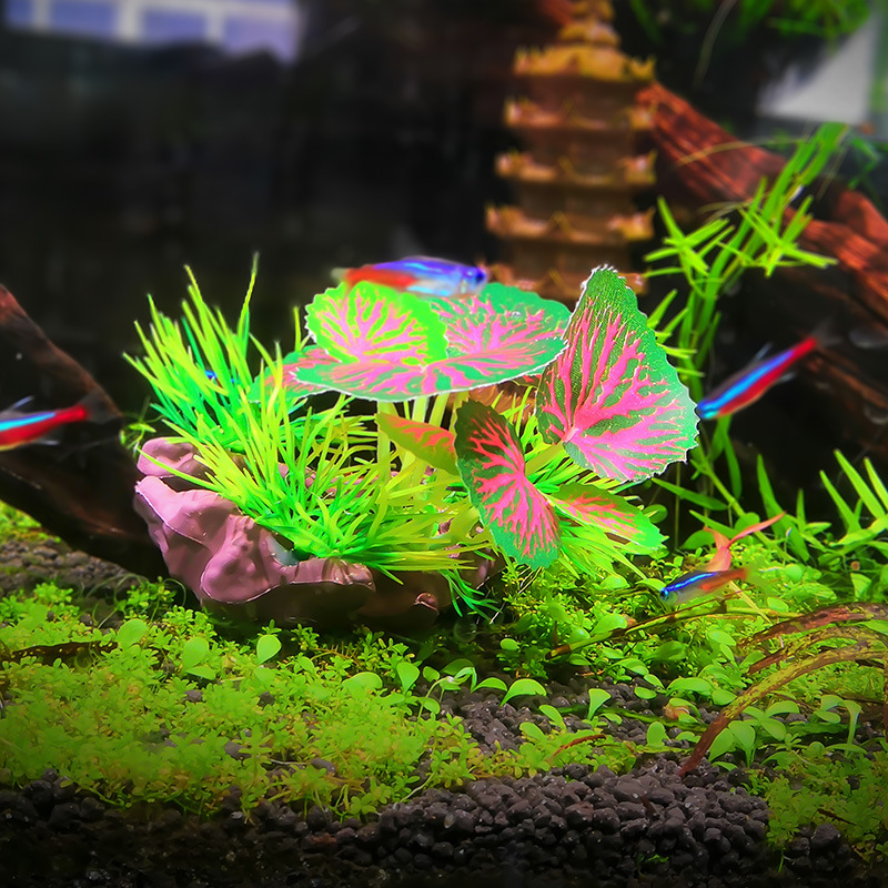 Nueva madera sumergida artificial plantas acuáticas pecera paisaje planta decoración acuario verde planta decoración suministro transfronterizo plantas acuáticas