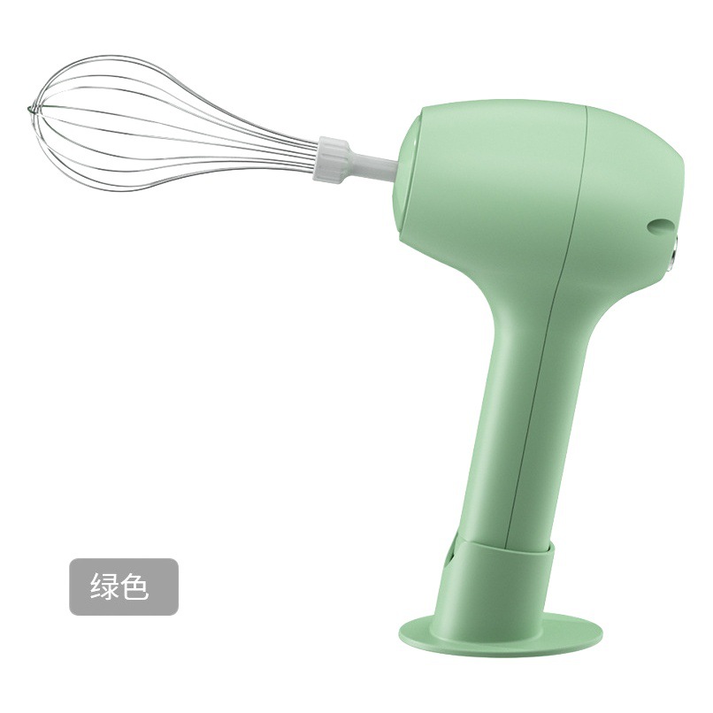 Batidor de huevo eléctrico inalámbrico de mano mini multifunción Espumador de leche crema café mezclador automático con base