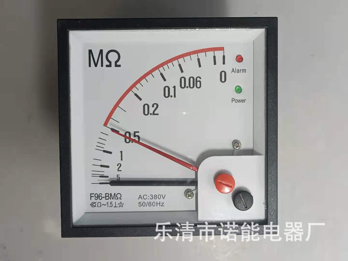 诺能电器 绝缘电阻测量仪 1MΩ 报警输出兆欧表 2MΩ  4MΩ  5MΩ