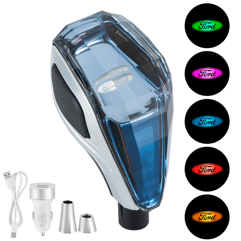 Accesorios de automóviles para Toyota Mazda Mitsubishi Crystal Gear Handle Head Head Lighting Gear Head image 25