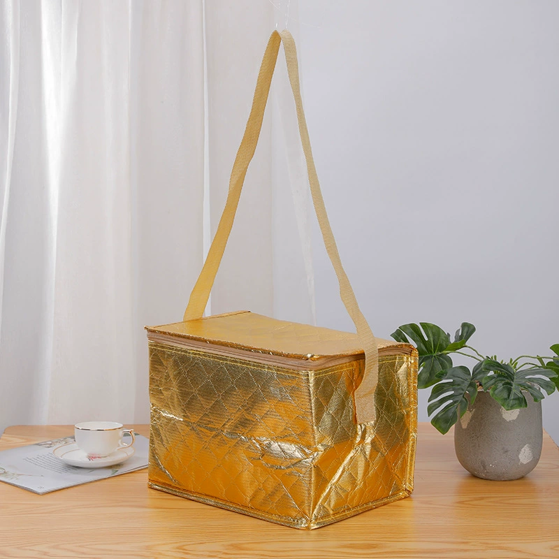 Double-layer handheld purse, thermos, picnic bag, Amazon, wholesale
