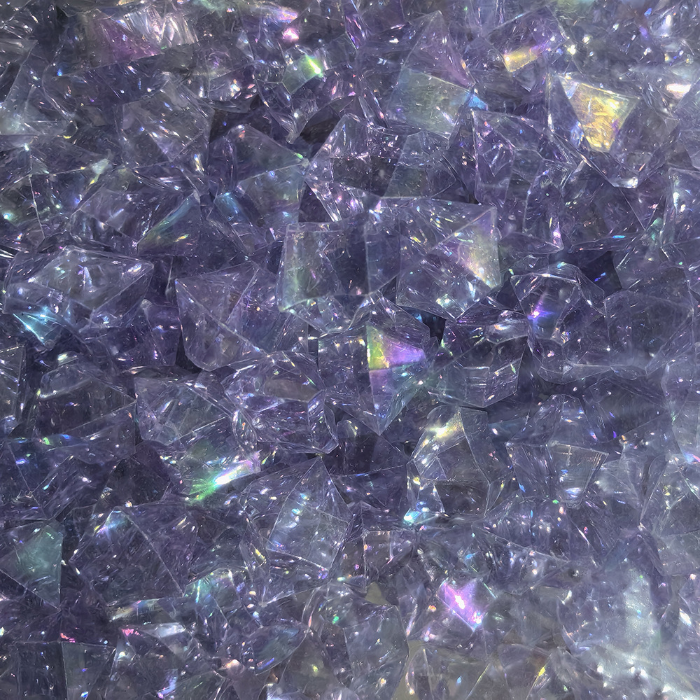 Light violet plated colorful