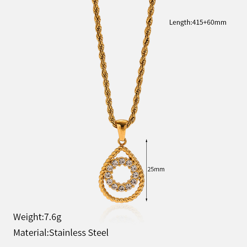 11g Weight Lobster Trigger Clasp Closure Clasp Closure Type 304 Stainless Steel Pendant Material Pendant Necklace Classification 304 Stainless Steel Chain Material Singapore chain, cable chain, Twisted Rope Chain Chain Type 1 Piece Quantity Casual, Daily Occasion 304 Stainless Steel Material Starfish, Heart Shape, Octopus Pattern All Seasons Season Women's Gender Plating Design Elegant, Vintage Style Style Wholesale Jewelry Elegant Vintage Style Starfish Heart Shape Octopus 304 Stainless Steel Plating Singapore Chain Cable Chain Twisted Rope Chain Pendant Necklace 3