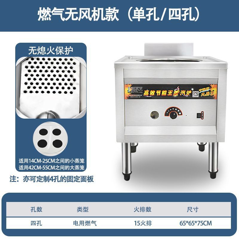 horno de paquete de vapor eléctrico comercial ahorro de energía pan al vapor de piel fría al vapor arroz salchicha polvo máquina multifuncional de vapor de paquete de gas