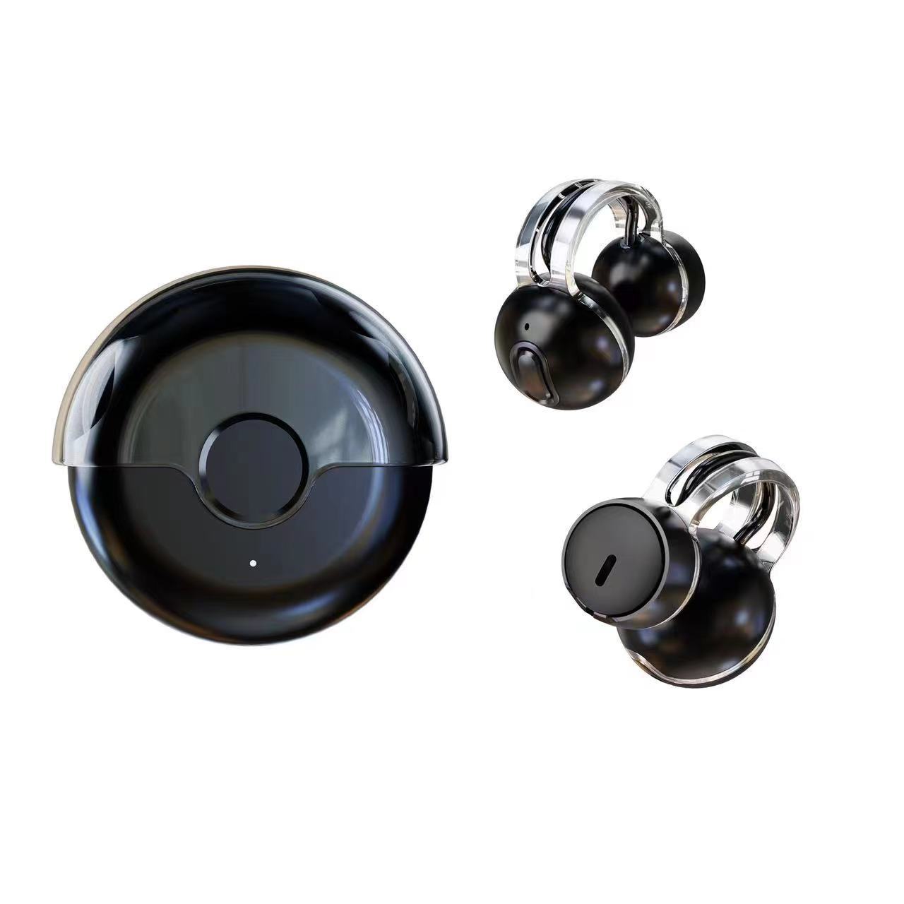 2023 transfronteriza nueva oreja-clip auriculares Bluetooth verdadera reducción de ruido inalámbrico deportes ultra-larga resistencia no-en-oído auriculares