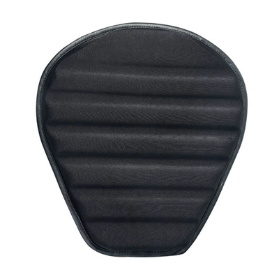 Honeycomb 3D Summer Insulated Breathable Motorcycle Gel Seat Cover Electric Vehicle Seat Cover Sunproof Waterproof King Seat (Motorcycle cushion) - black-one-size