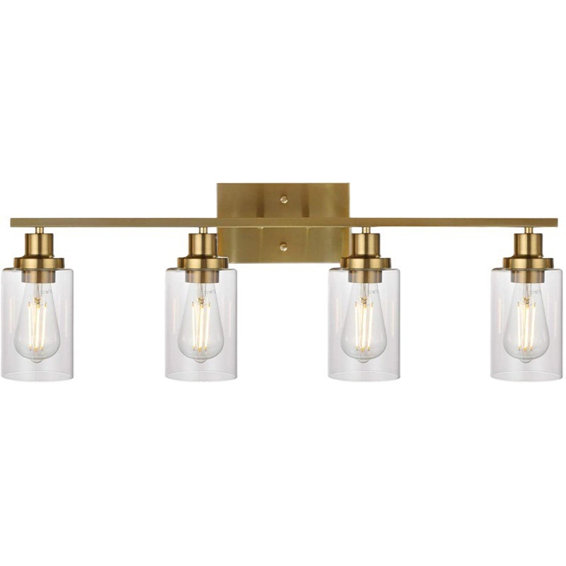 4개의 황금색 헤드(공장에는 광원이 포함되어 있지 않음)