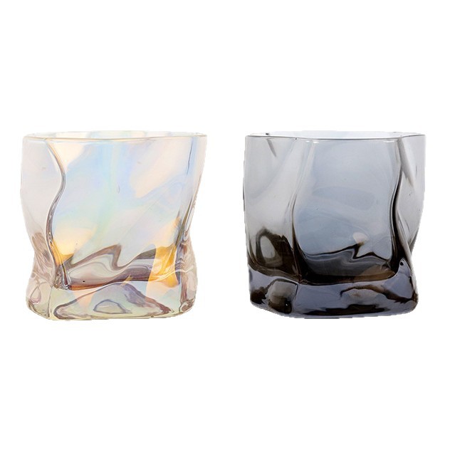Vidrio transparente de color brillante, taza de torsión aromática, tanque de almacenamiento de vidrio multifuncional DIY image 6