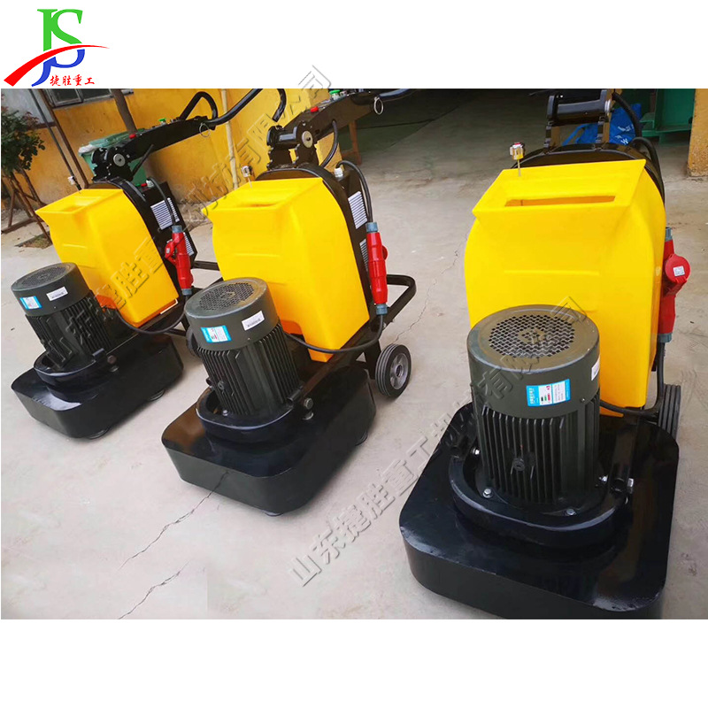 Máquina rectificadora de conversión de frecuencia de 12 cabezales Máquina rectificadora de piso industrial de área grande máquina pulidora de piso reformada de terrazo