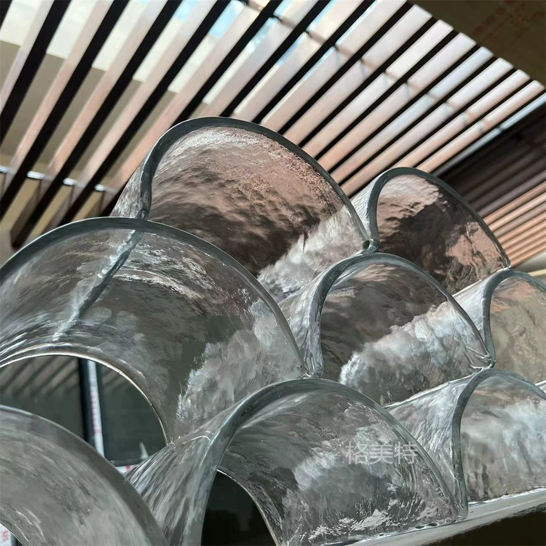 Хрустальная стеклянная плитка кристалл освещение перегородки декоративный материал пейзаж стены искусства глазурованная плитка