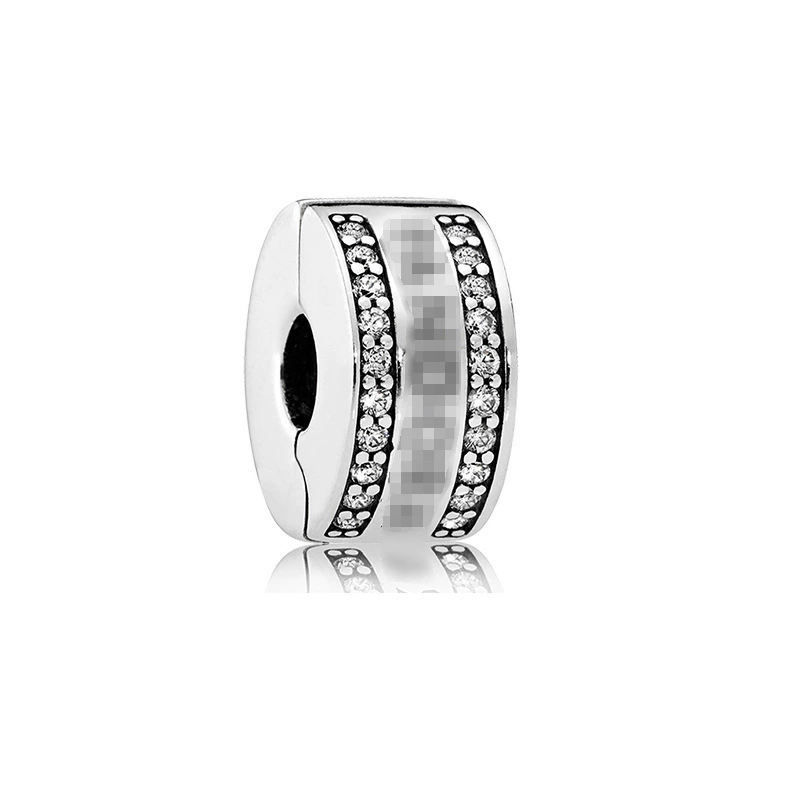Panjia S925 серебро серебро мужчина diamonds love звезда фиксированная пряжка те же шампуры наборы для diy аксессуары бусины