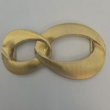 欧美跨境装饰品 复古夸张链条形状泳衣胸扣个性时尚连衣裙模特时