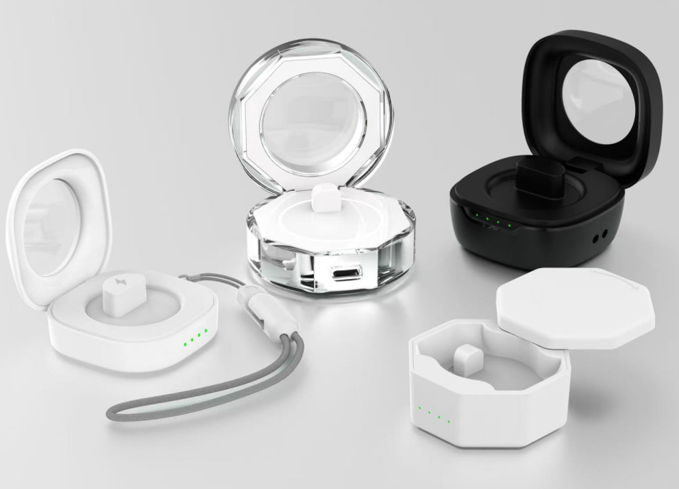 Smart ring charging