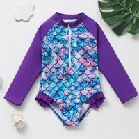 Swimwear, long-sleeve, Amazon, for import, sun protection