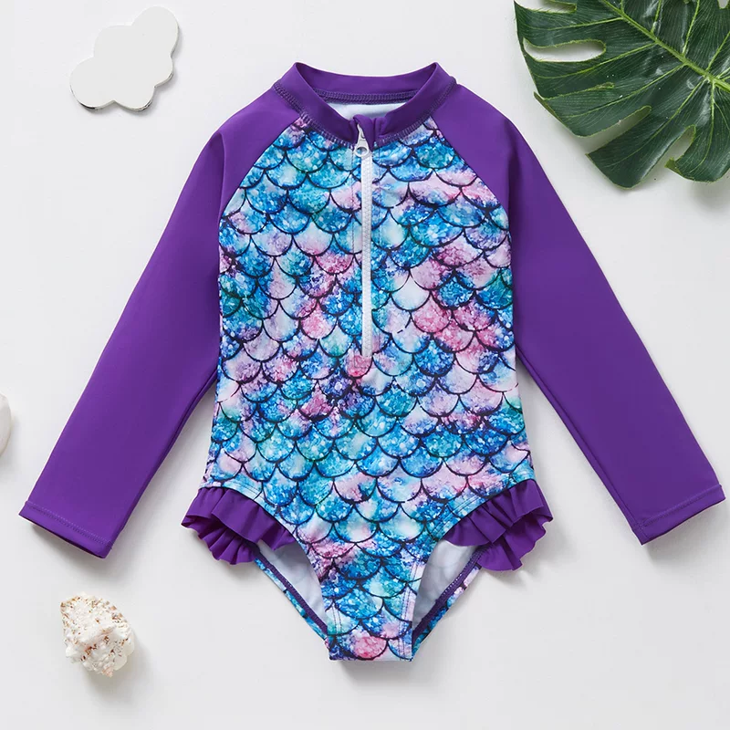 Swimwear, long-sleeve, Amazon, for import, sun protection