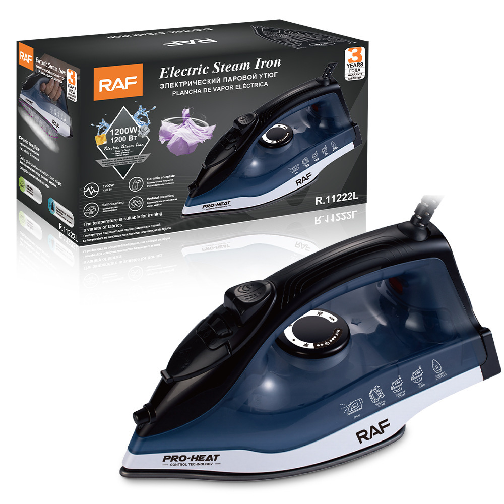 Raf European Standard Cross-Border Household Automatic Steam Electric Iron Portable Handheld Fully Automatic Steam Electric Iron Ironing Machine