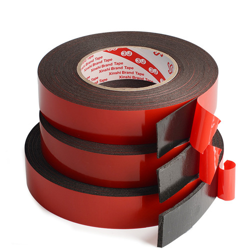3J black sponge double-sided tape Foam double-sided tape PE sponge double-sided tape 1 2 3mm thick