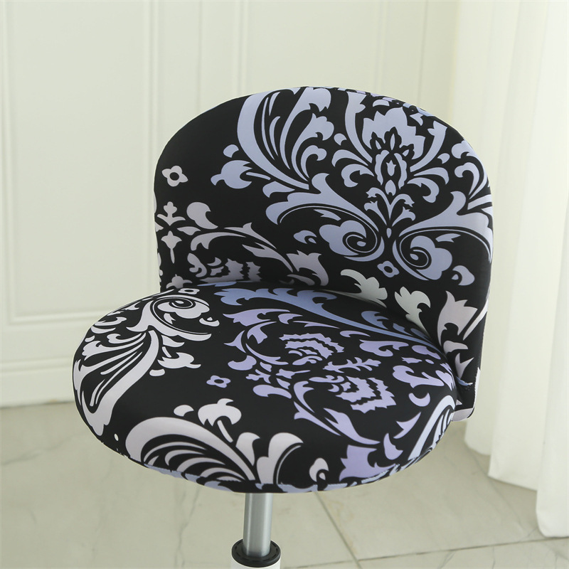 Universal Arc Chair Cover Cushion Backrest Computer Office Negotiation Meeting Seat Cover Milk Tea Shop Chair Bench