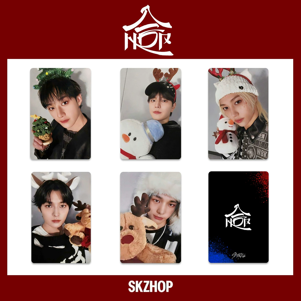 Stray Kids SBS Popular Ballated Card SKZHOP Special Card SKZ Entry Card