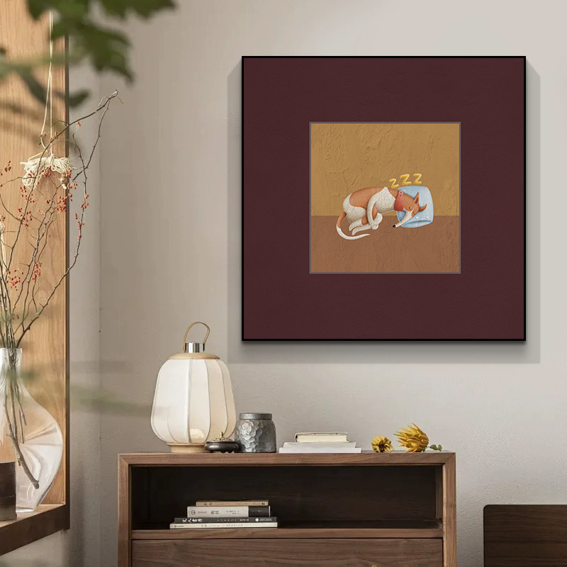 现代艺术装饰画小众高级感卧室客厅组合壁画沙发背景墙玄关挂画|undefined