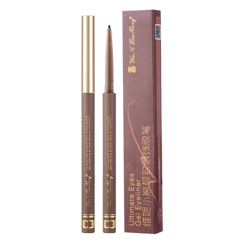 Winnie the Pooh's Delicate Eyeliner Gel Pen Is Silky, Non-Smudged, Waterproof, Sweat-Proof, Long-Lasting, Silkworm Shadow Outline for Women 6823
