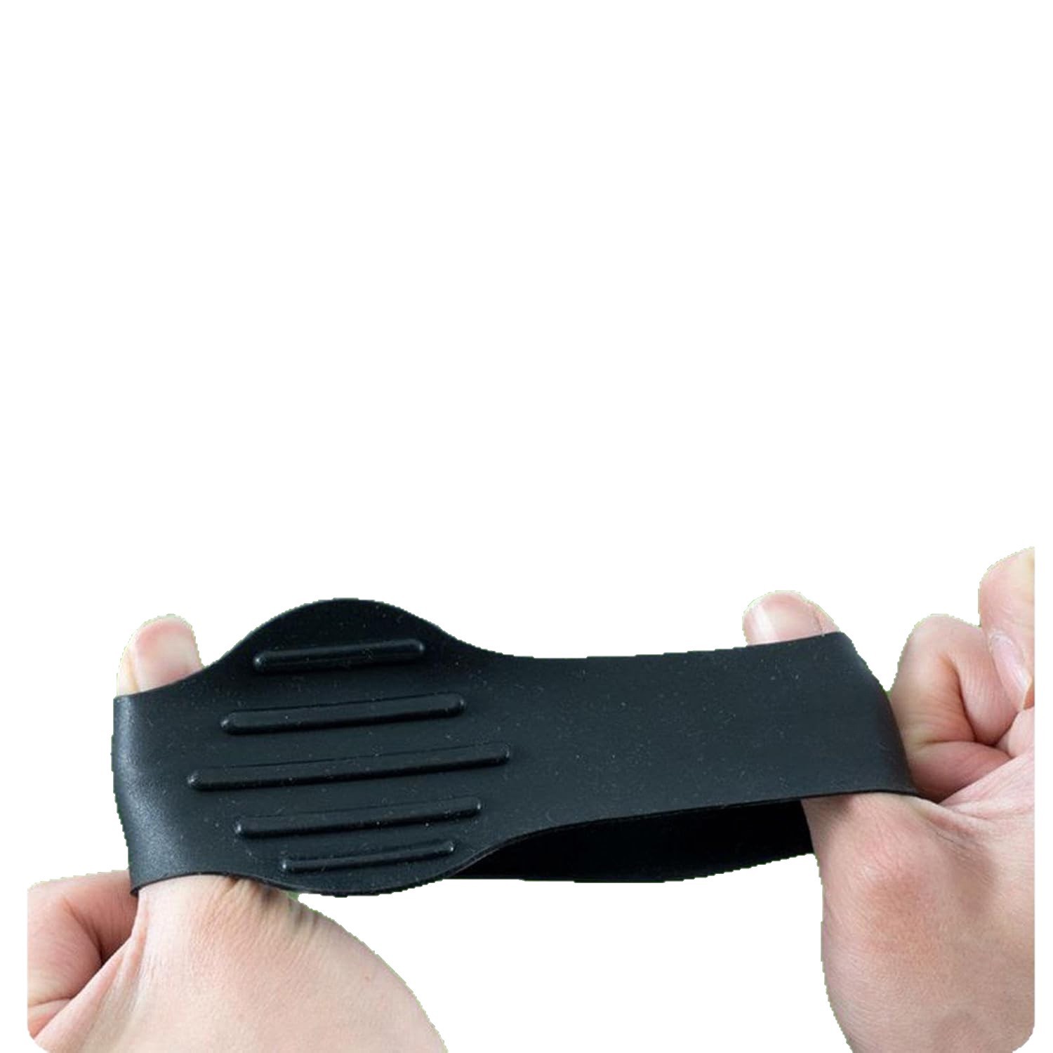 Verbesserte Silikon-Überschuhe für Männer und Frauen mit rutschfestem Fußschutz-Trainingsgürtel, weicher, rutschfester und rutschfester Sport-Schnürsenkel-Befestigungsabdeckung_voghion.com