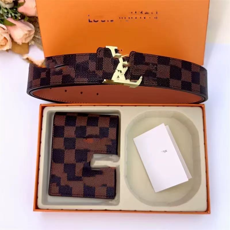 メンズ LV ベルト 二層純牛革 若者向けトレンドカジュアルパンツベルト 若者向けベルトトレンド|undefined