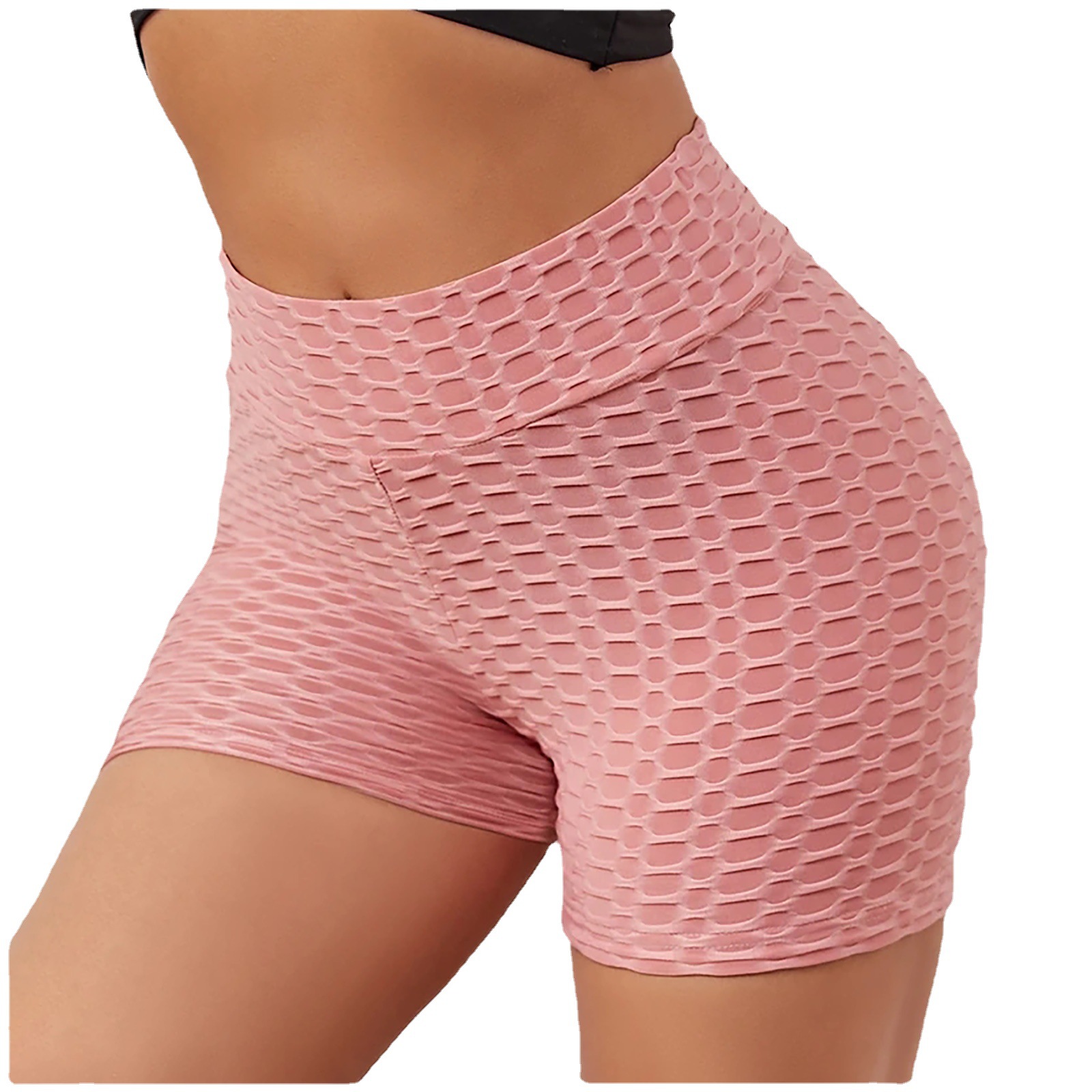 Zurück Schleife Design Sommer Sport Shorts mit Hoher Taille Weiche frauen Fitness Lauf Kleidung Yoga Fahrrad Shorts_voghion.com