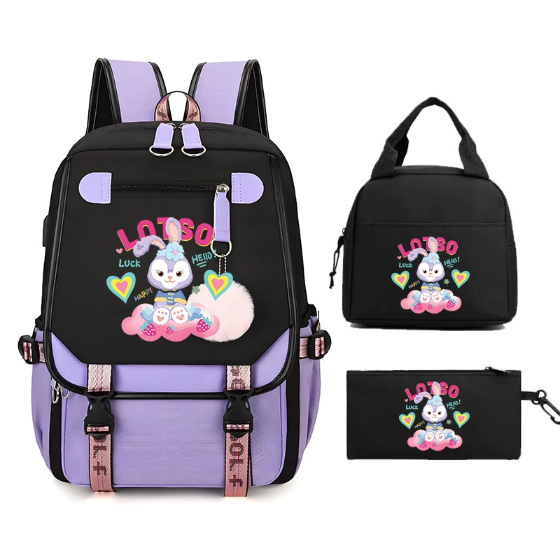 Backpack, cute capacious ultra light shoulder bag, spine protection
