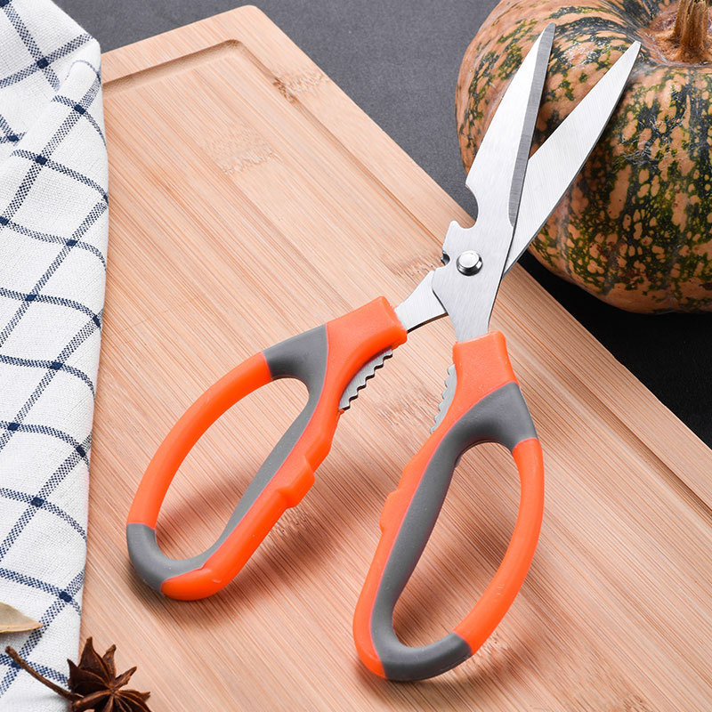 Stainless steel kitchen scissors, multi-functional kitchen food shears, home kitchen shear, meat cutting scissors, home food shear